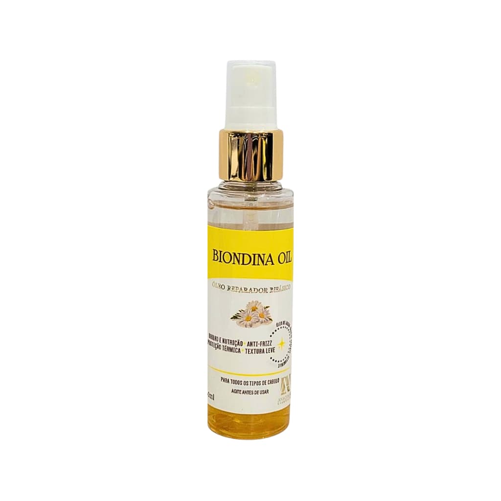 Biondina Oil Reparação Capilar Óleo Hidratante Camomila Umectante 60ml - Anaconda
