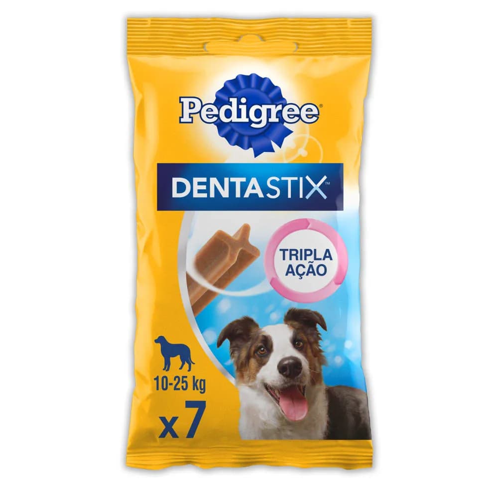 Petisco Pedigree Dentastix para Cachorro Adultos Raças Médias 180g