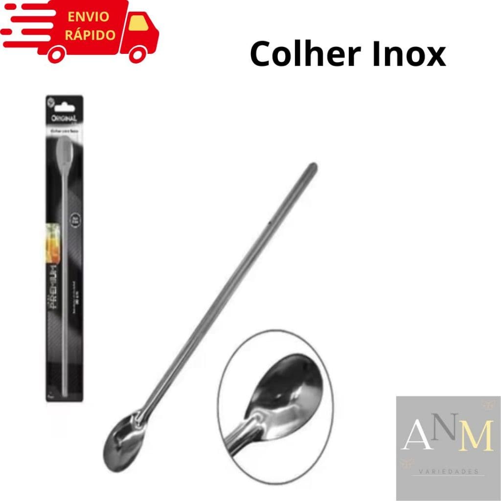 Colher Para Suco 30 Cm Original Line Aço Inox