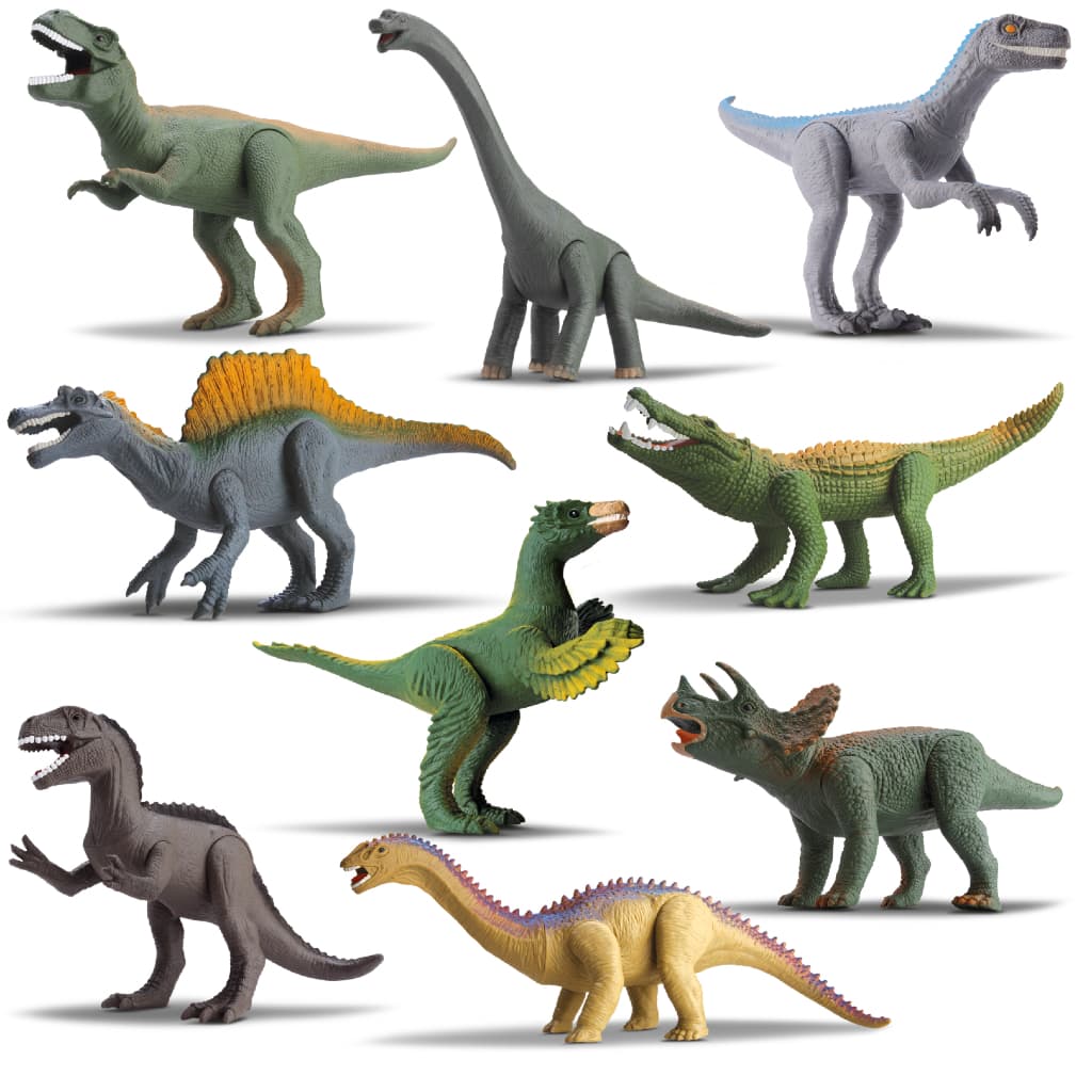 Dinossauros Coleção Dino Island Vinil Macio Grande  - Silmar Brinquedos