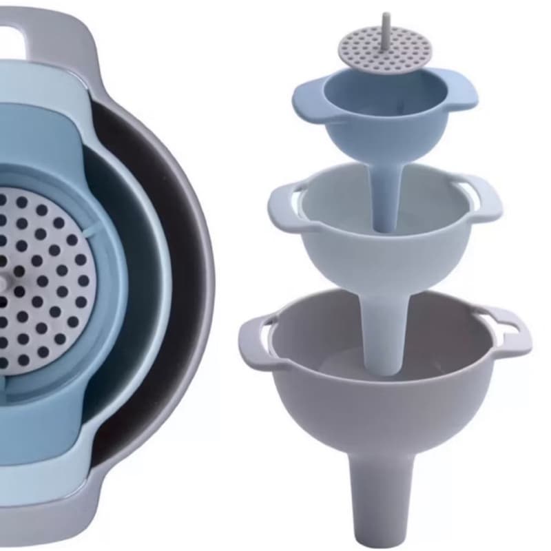 Kit 3 Funis Em Material Resistente - Envio Imediato