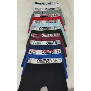 Kit 5 Cuecas Boxer Infantil Box Algodão Cotton Ower BECK