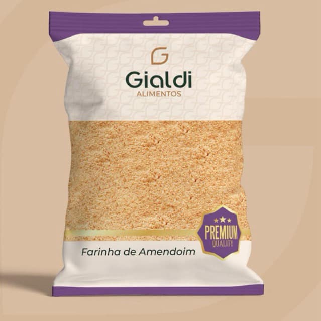 Farinha de Amendoim Torrado Gialdi Alimentos ( Premium )  – Vários Tamanhos
