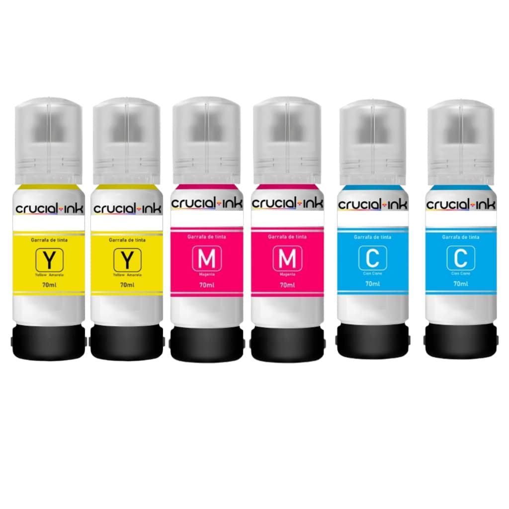 Kit 6 Tintas Para Epson  L4250 4160 4150 L6270 Color