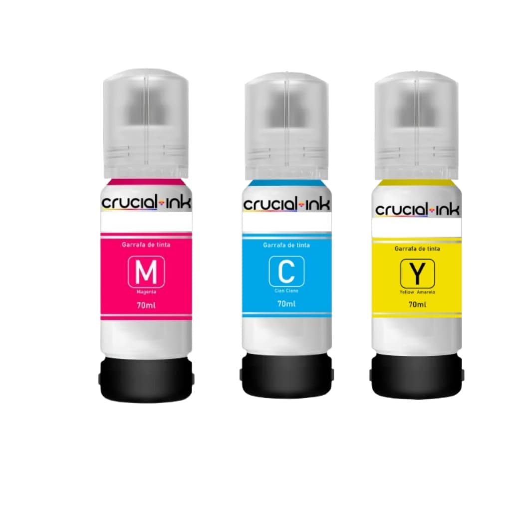 Kit 3 Tinta Color Para Epson L3150 L3250 1110 L5190 L3110 Coloridos