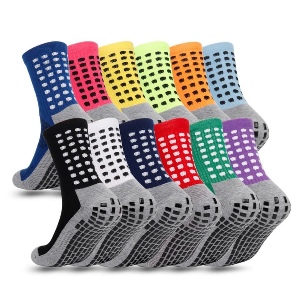 Meias de Futebol Esportivas De Algodão Antiderrapantes Unisex Non-Slip Silicone Basquetebol
