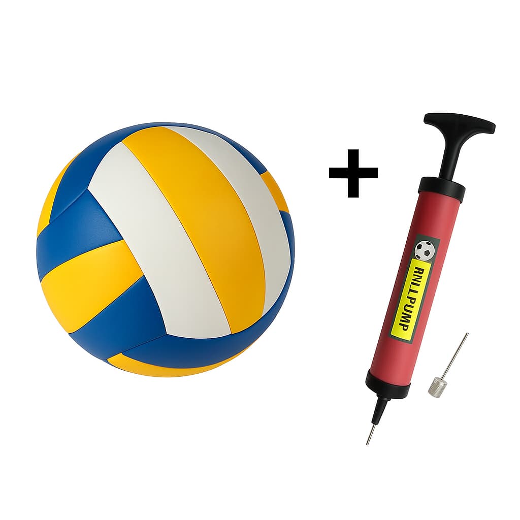 Kit Bola Vôlei Quadra e Praia Tamanho profissional + Bomba de Ar GRATIS