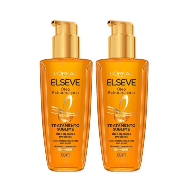 Óleo Capilar Elseve L'Oréal Paris Óleo Extraordinário: Nutrição, Brilho 100ml Val 11/2027
