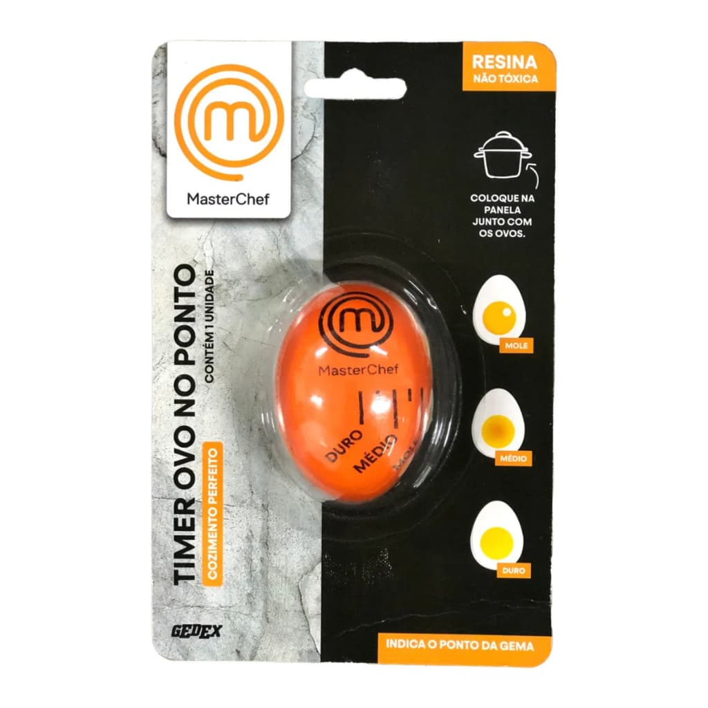 Timer MasterChef Para Ovos Cozidos e Mollet [LIQUIDAÇÃO]
