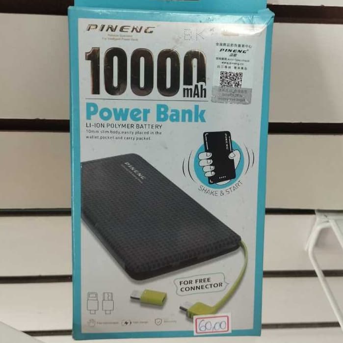Power Bank 10000mAh – Entrada Micro USB
