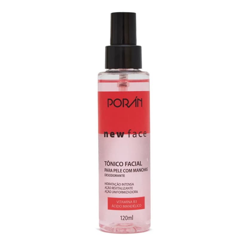Tônico Facial para pele com manchas - Poran