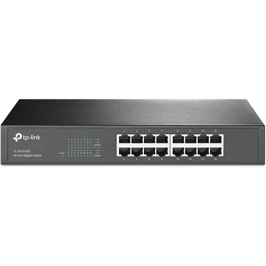 Switch Gigabit de 16 portas, TL-SG1016D