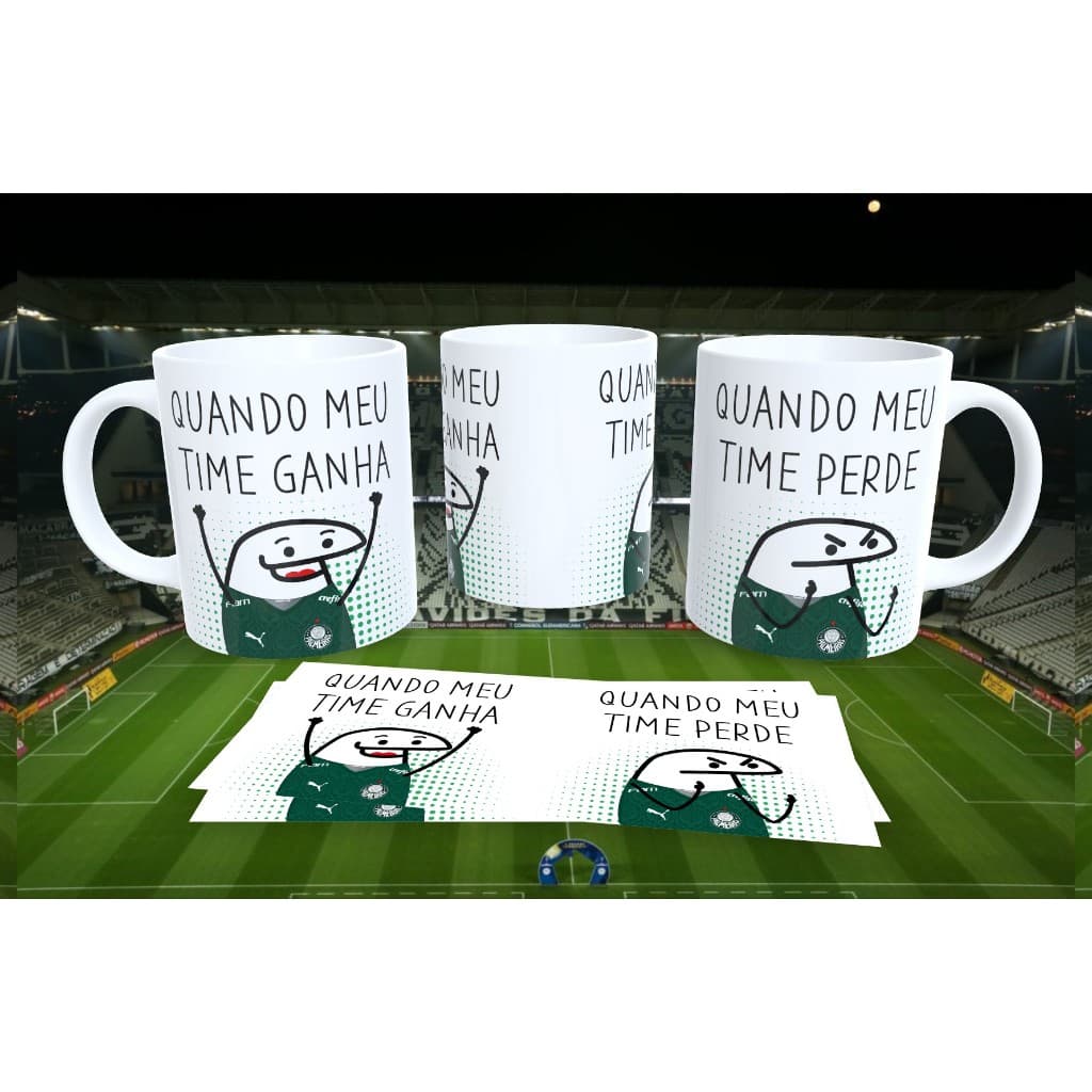 Caneca Meme Palmeiras PERSONALIZADA