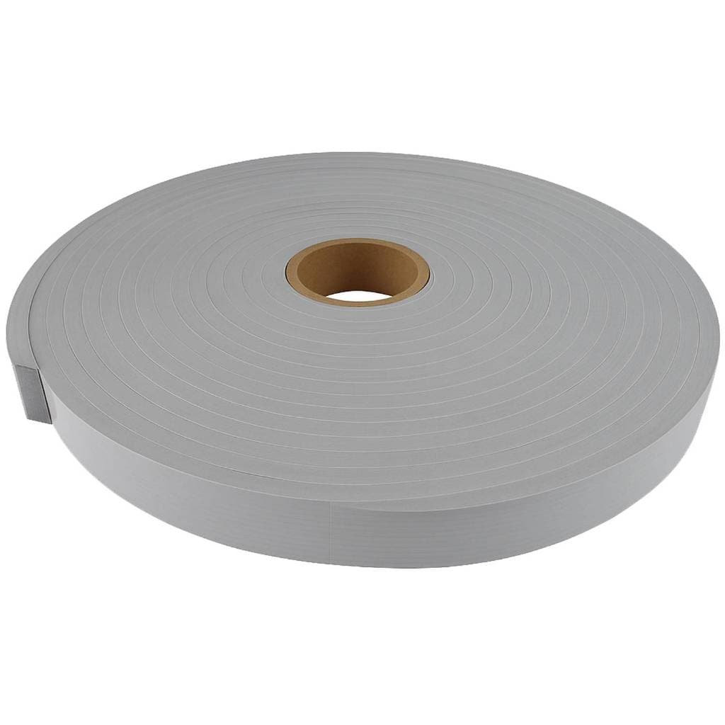 Fita Espuma EVA Cinza Autocolante 30mm X 10mm X 10m Tipo Borracha Vedação e Anti Ruido