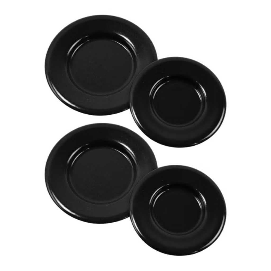 KIT ESPALHADOR FOGÃO ATLAS AGILE GLASS MODERNO 4 - 2 PEQUENOS E 2 MEDIOS