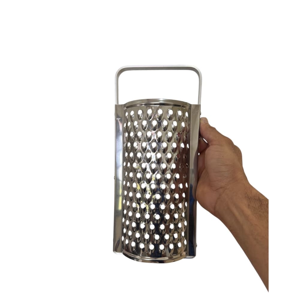 Ralador De Queijo Escama Grossa Modelo Meia-Lua Médio Inox