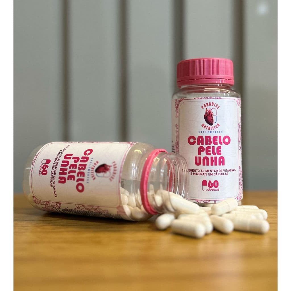 Suplementos para Cabelo, Pele e Unha # Fortalecimento Capilar #Crescimento Capilar #Queda- - REF 01