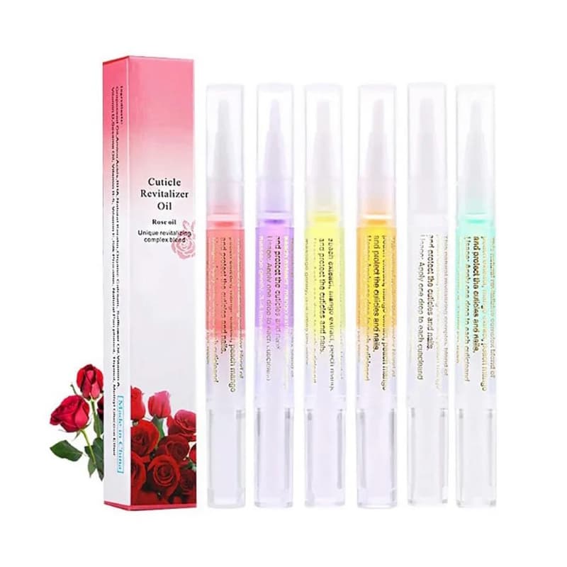 kit com 12 Caneta óleo revitalizador hidratante de cutícula d&z