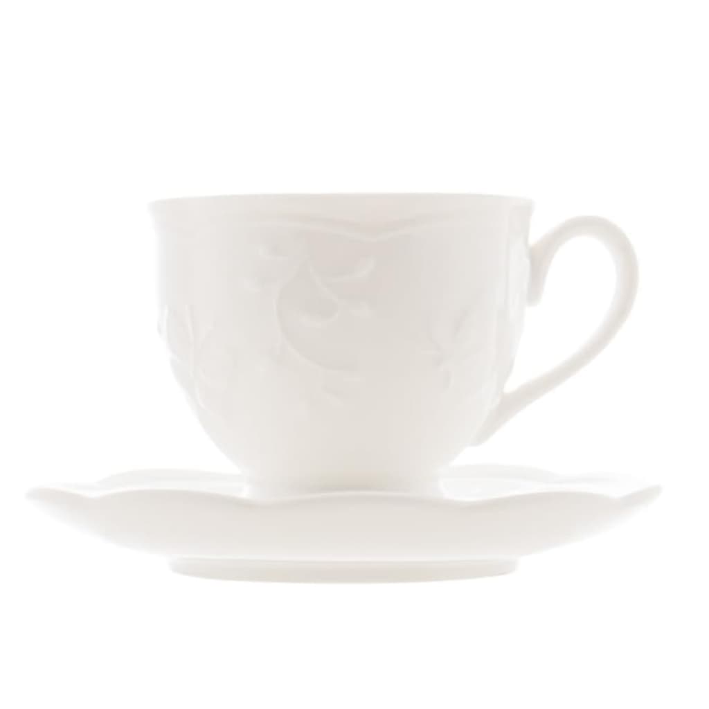 Xícara de Café de Porcelana Butterfly Flower 100ml - Lyor