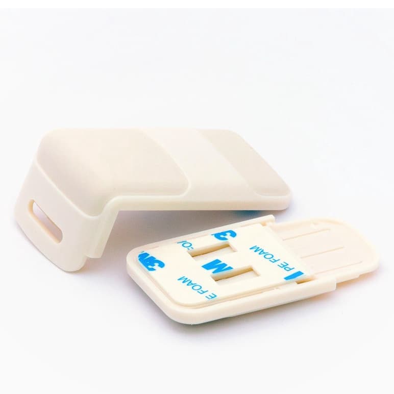 Kit 2 Travas Em 90 Graus Rigida Fácil Aplicação Para Bebê e Criança Ibimboo