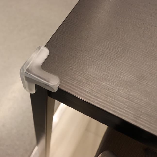 Protetor De Canto de Mesa Cama Armário Silicone Multiuso com 2 Unidades Ibimboo