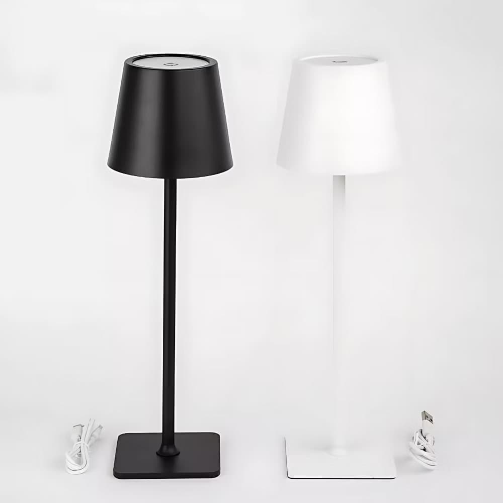 Luminária Abajur Mesa Led Dimerizável S/ Fio Recarregável /Luminária Abajur Mesa Led Touch Dimerizável S/ Fio