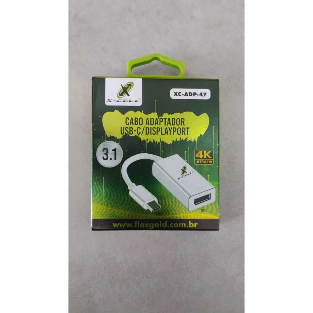 CABO ADAPTADOR 3.1 USB-C x DISPLAYPORT