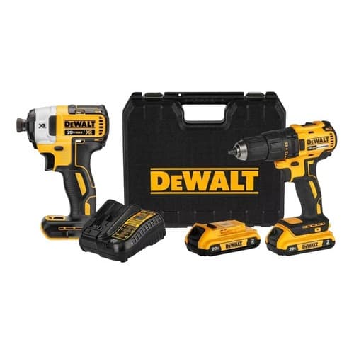 Furadeira Parafusadeira DCD7771 Dewalt 20V + Parafusadeira de impacto DCF887
