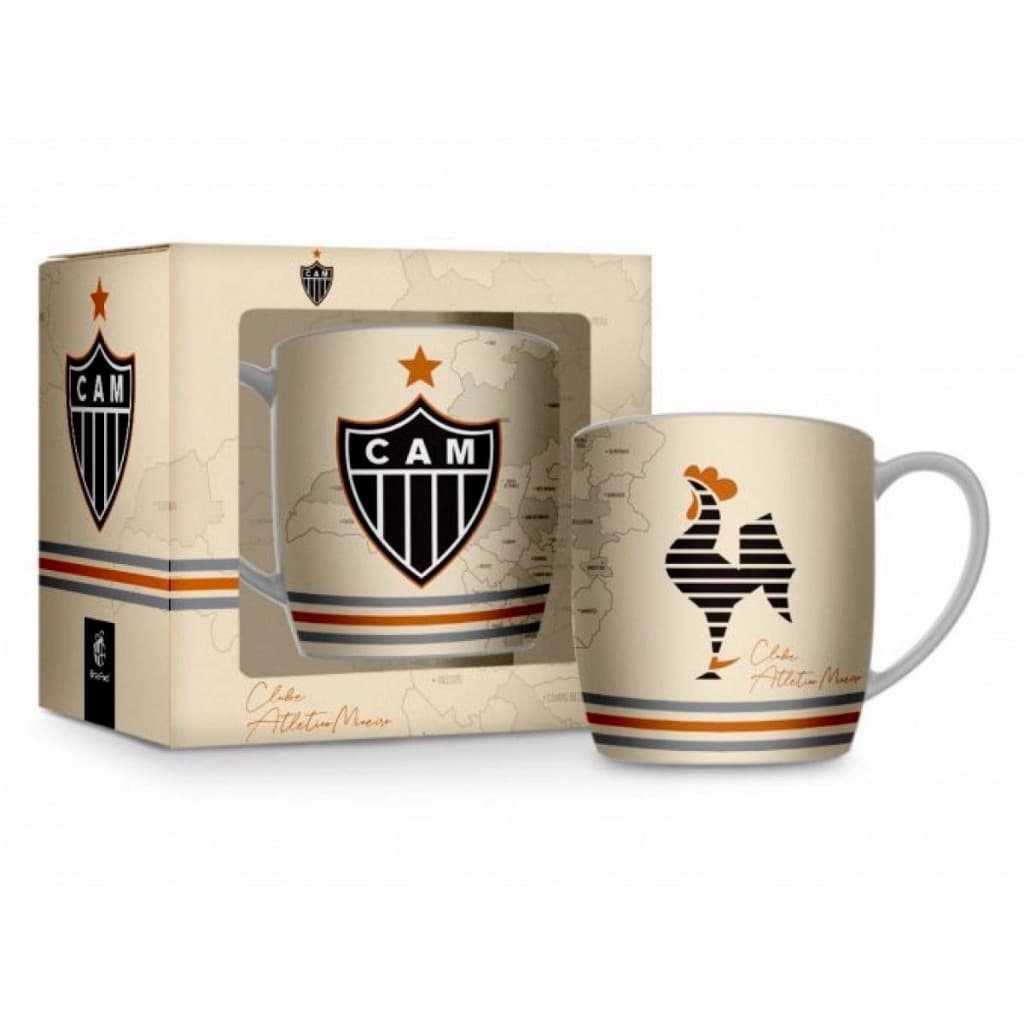 Caneca Personaliza Atlético Mineiro Galão Da Massa 300ml