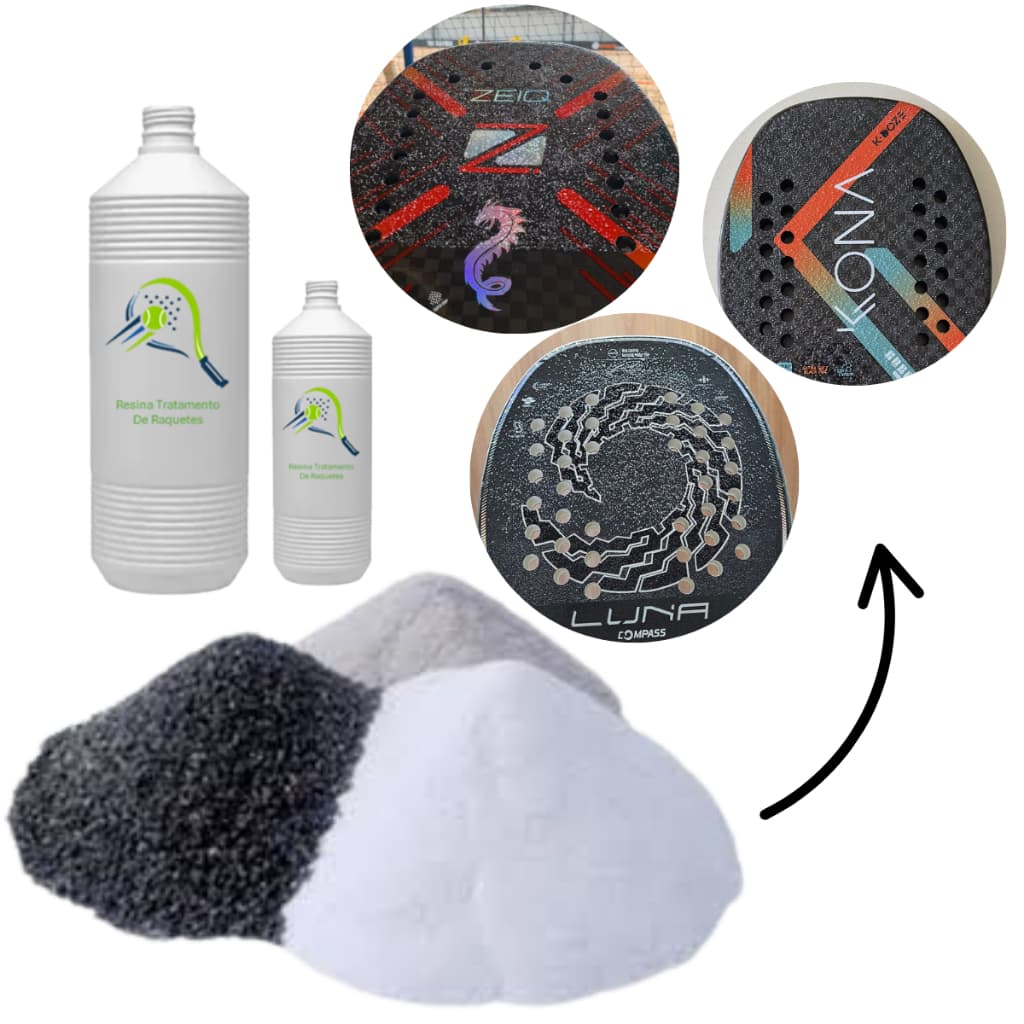 Kit PROFISSIONAL para tratar 50 raquetes de beach tennis