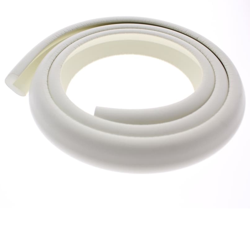 Protetor De Quina Canto Borda Protege Bebê 3,4 x 3,4 Flexível EVA de Mesa Armário Criança
