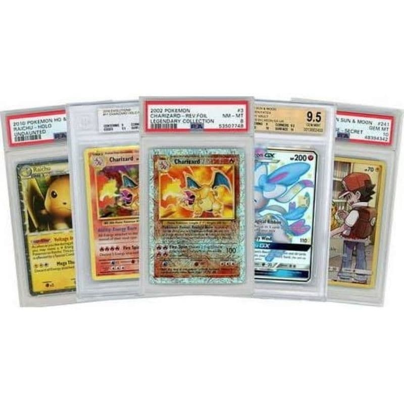 Slabs Cards Pokémon TCG PSA / Manafix / GBA / TAG colecionável - ENVIO IMEDIATO
