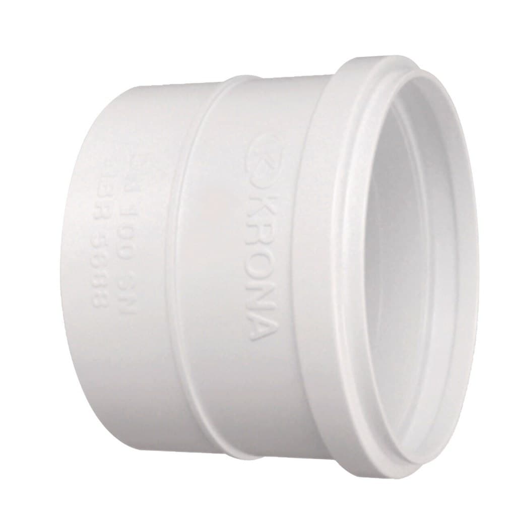 Luva PVC para Esgoto Simples 75mm Krona