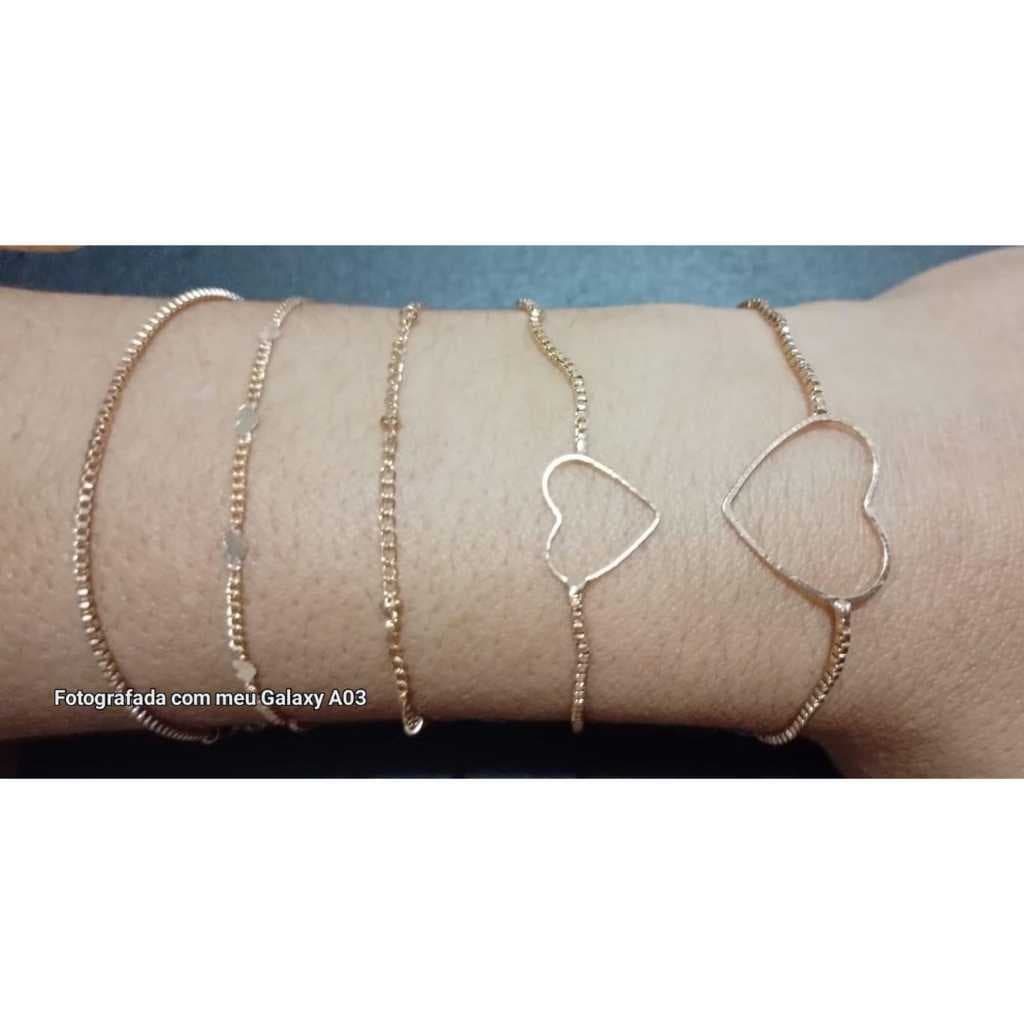 PULSEIRA FINA FOLHEADA