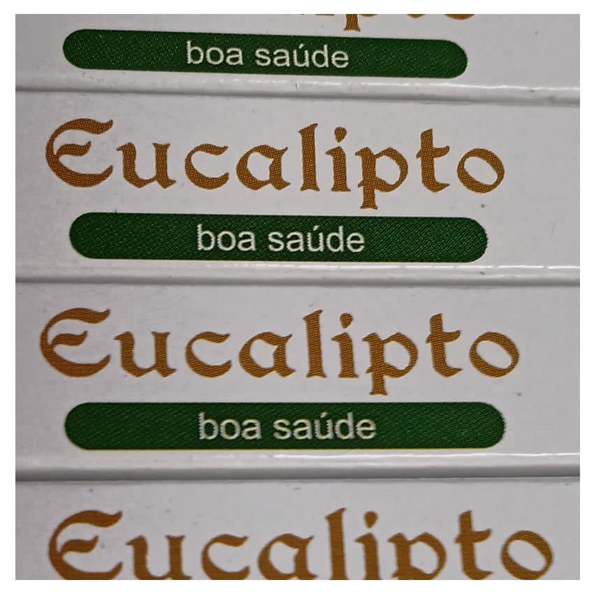 kit de Incenso Indiano Zed Black Eucalipto relaxamento e meditação 6 unidades  48 varetas