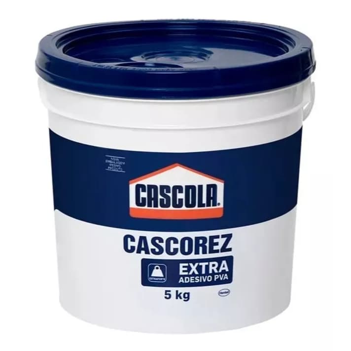Cola Branca Liquida Cascola Cascorez Extra Henkel Balde 05kg Cor Branco