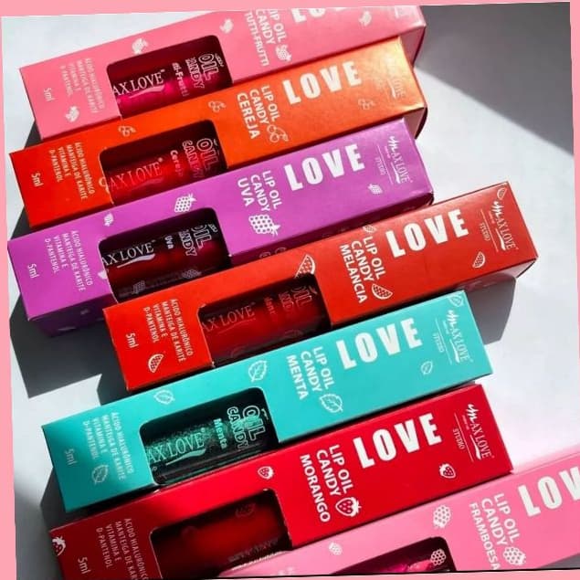 LIP OIL CANDY FRAMBOESA COR 601 MAX LOVE