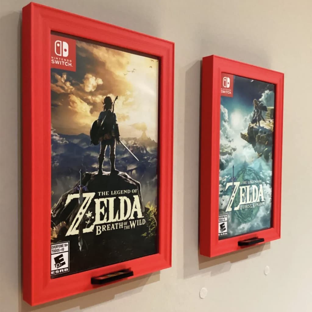 Expositor Nintendo Switch  Gamer Suporte Geek Jogo Parede Quadro Coisas Legais para Gamer