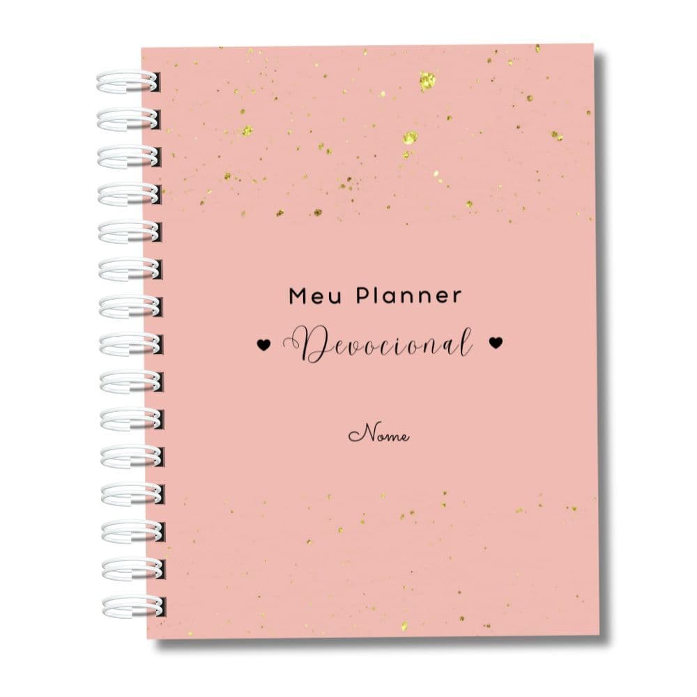 Planner Caderno Devocional Evangélico para Mulheres Feminino Deus Fé Estudos Bíblicos Presentes Mães Aniversários
