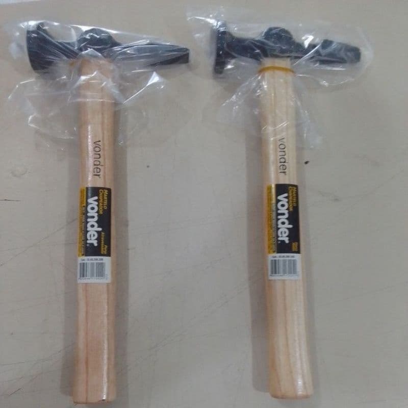 Martelo Chapeador kit 2 peças vonder