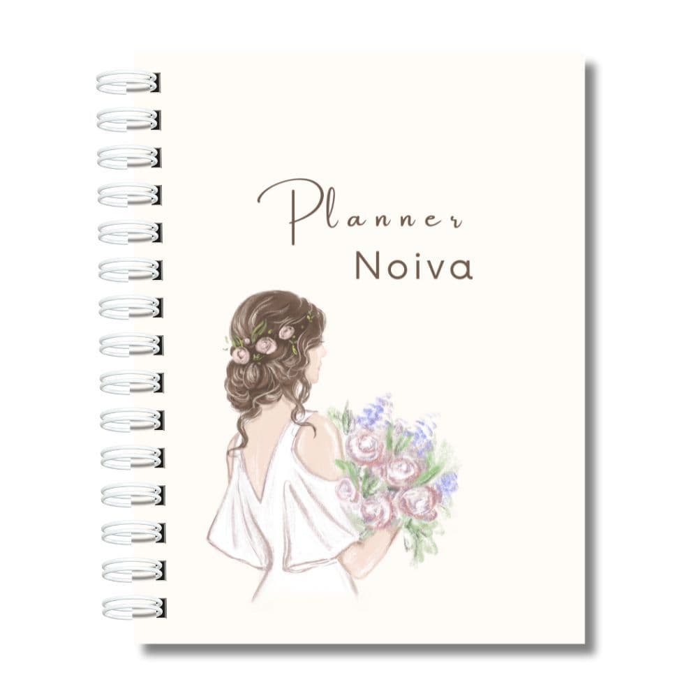 Caderno Planner Agenda da Noiva Planejamento Organizador Coordenação do Casamento