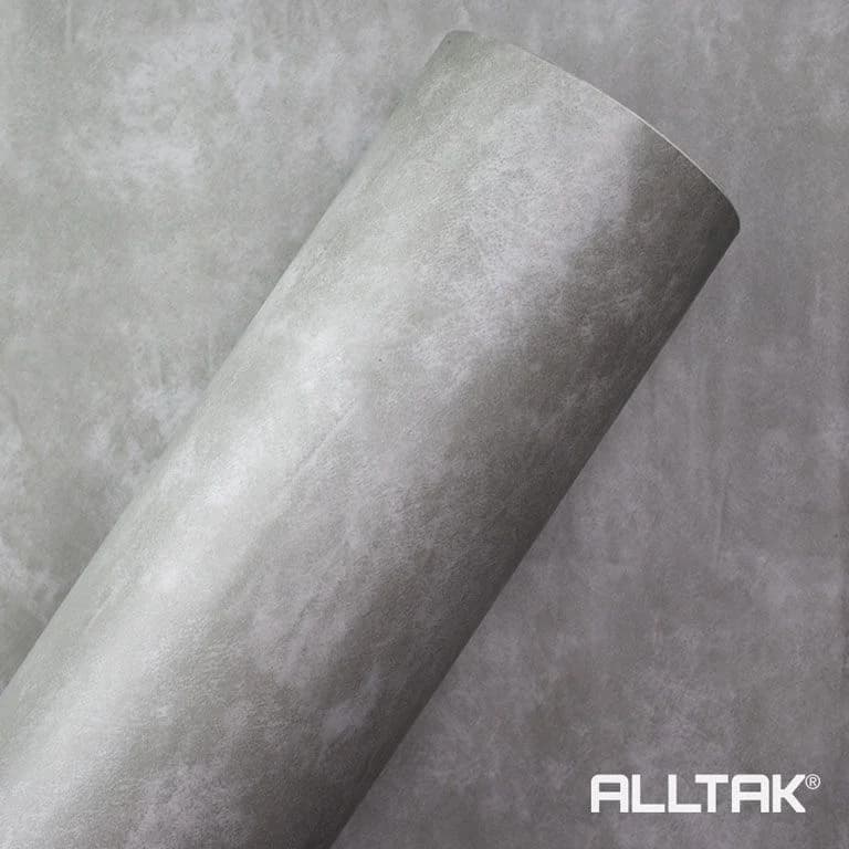 Papel de Parede Lavável Cimento Queimado/Concreto/Ardósia- Textura Realista e Aplicação Fácil