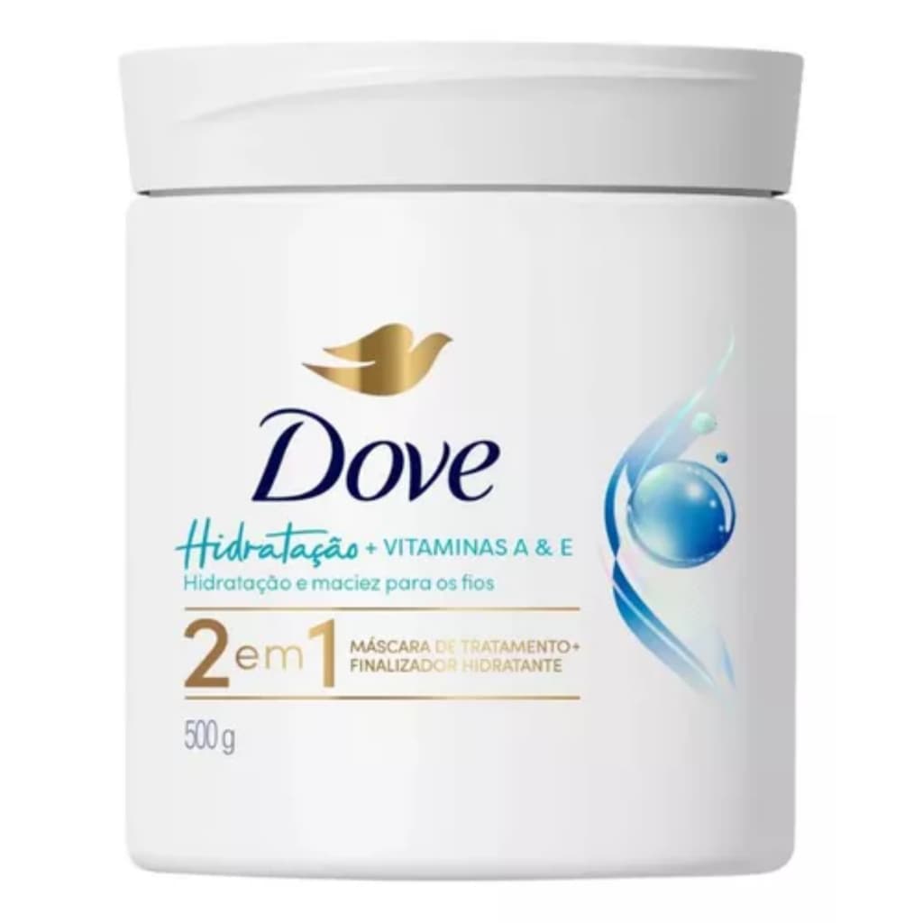 Mascara Dove 2 em1 Hidrataçao 500g