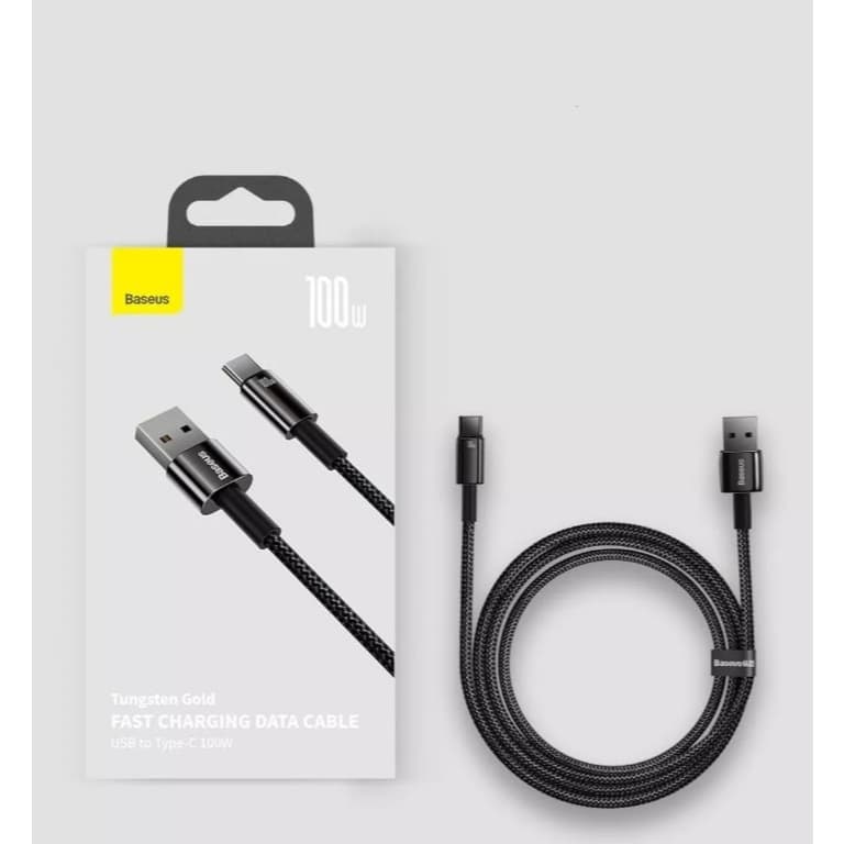 Cabo de carregamento rápido Baseus Usb A C 100W dynamic séries turbo