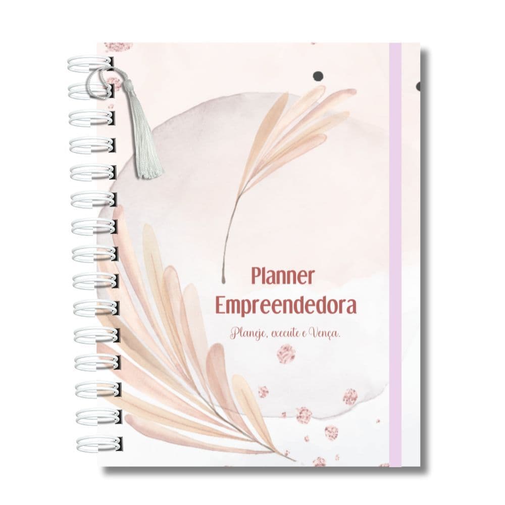 Agenda Planner para Mulheres Empreendedoras Planejador Organizador Empresas Lojas Negócios