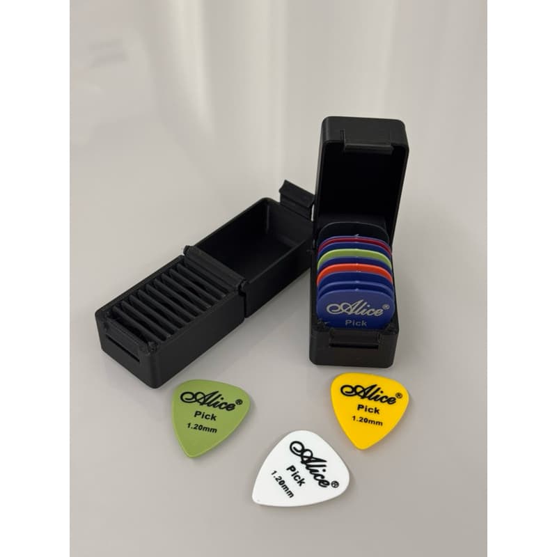 Porta palhetas Guitarra e Violão (NÃO ACOMPANHA PALHETAS - Apenas Ilustrativo)