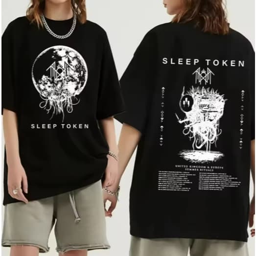 Camiseta Camisa Blusa Algodão Unissex World Tour 2025 Sleep Token