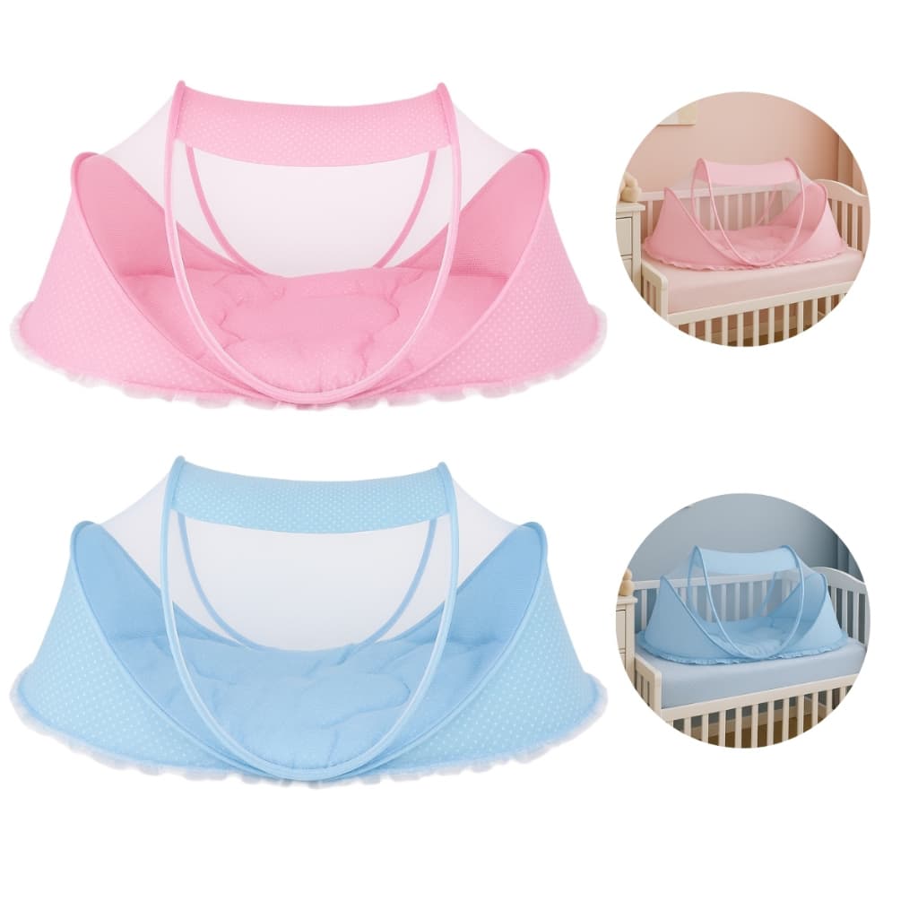 Berço Mosquiteiro Cama Tenda Cercadinho Portátil Retrátil Berço De Bebe Com Mosquiteiro Casa Nova Premium