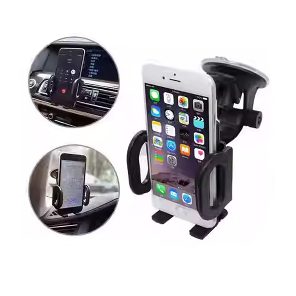 Suporte Veicular de Ventosa CJ-05 Suporte Carro para Celular Estável e Anti-Vibração Universal 360