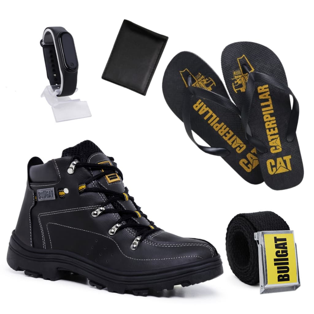 Bota Bullgat Masculina Coturno Adventure Promoção +Kits